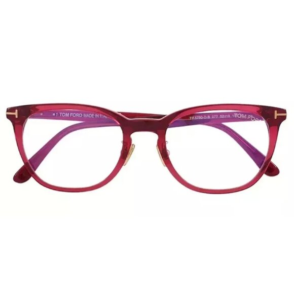 New Authentic Tom Ford FT5780-D-B-077-52 Square Eyeglasses - Picture 2 of 3